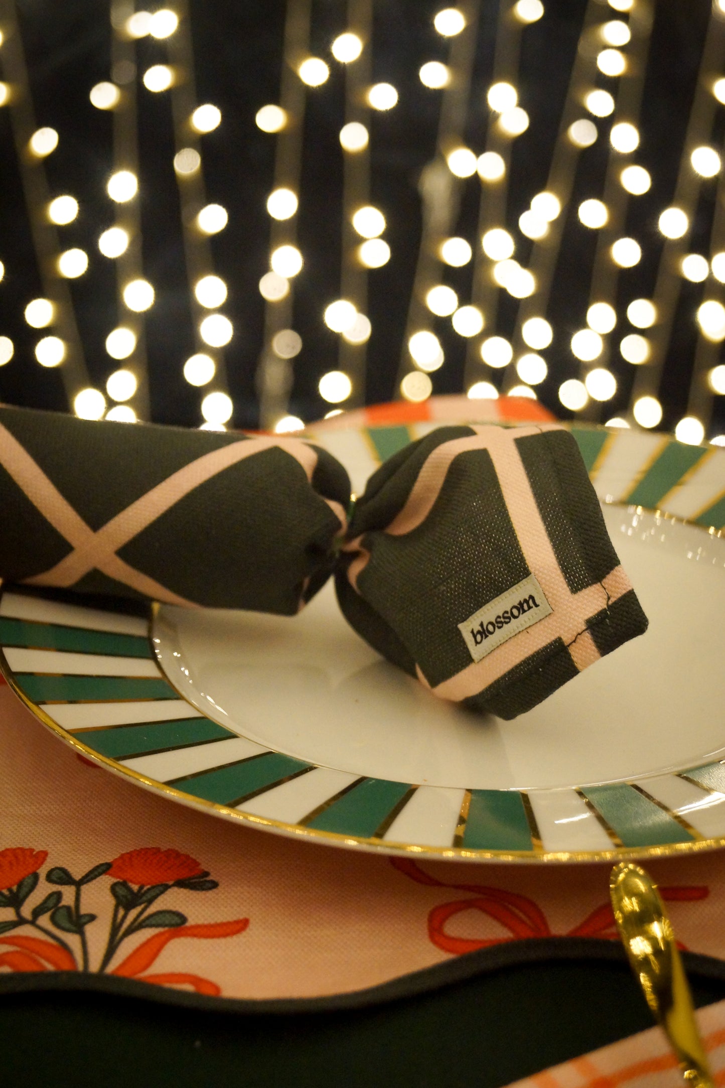 Blush & Holly Napkin