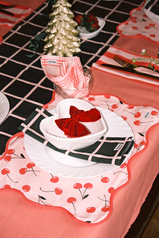 Blush & Holly Napkin