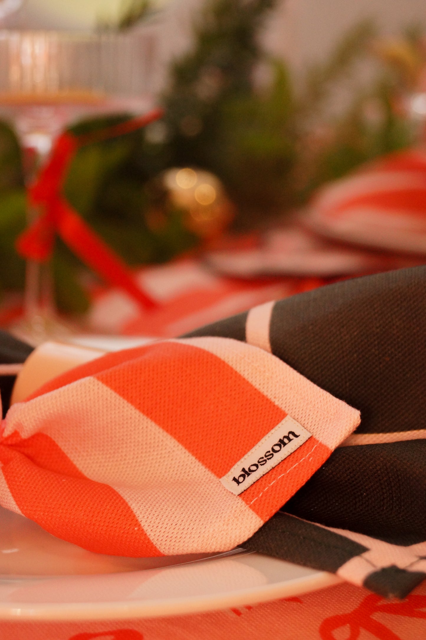 Candy Cane Stripes Napkin